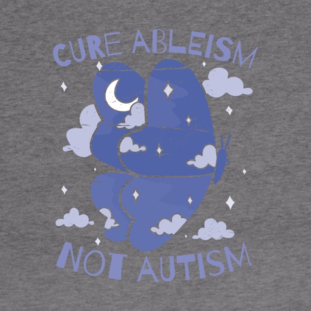 Cure Ableism Not Autism by LindenDesigns